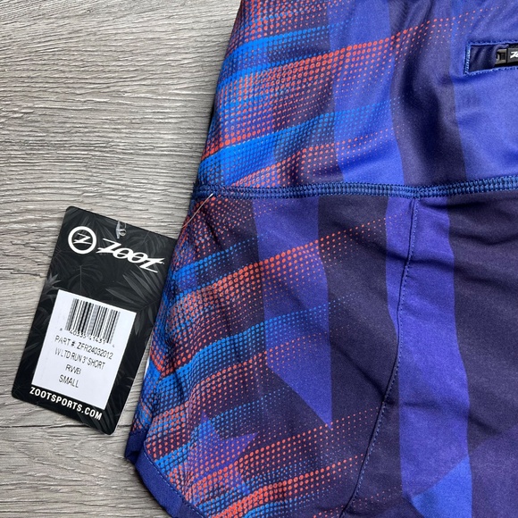 ZOOT Women's Ltd 3" Running Shorts - Limited Edition, Red White Blue, USA - XS - Picture 15 of 15